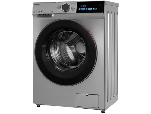 Стиральная машина TOSHIBA TW-BN90C4RU(SK) 8 кг 1400 об/мин инверторная с паром с дозагрузкой белья тихая умная